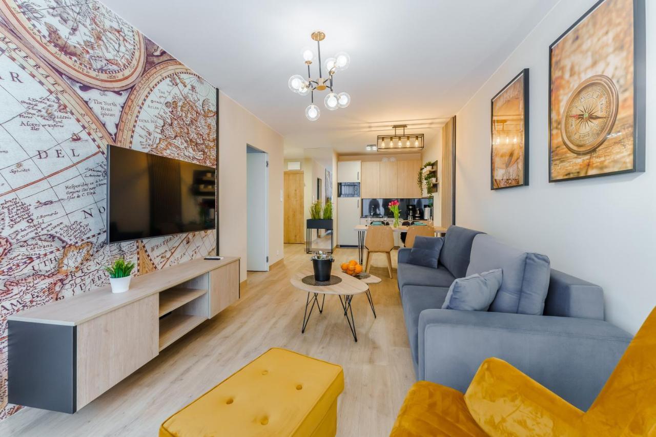 Perlowa Przystan Rent - Classic Gold & Silver Apartment โควอบเซก ภายนอก รูปภาพ